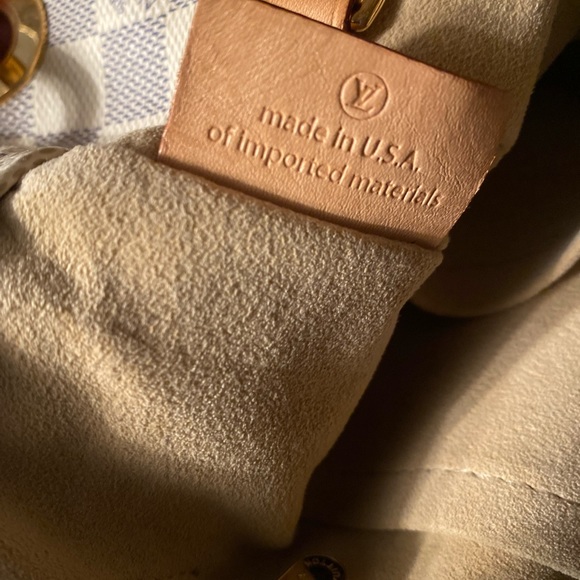 Louis Vuitton Artsy MM Oversized Slouchy purse. Beautiful Azure Demure leather - Picture 9 of 15